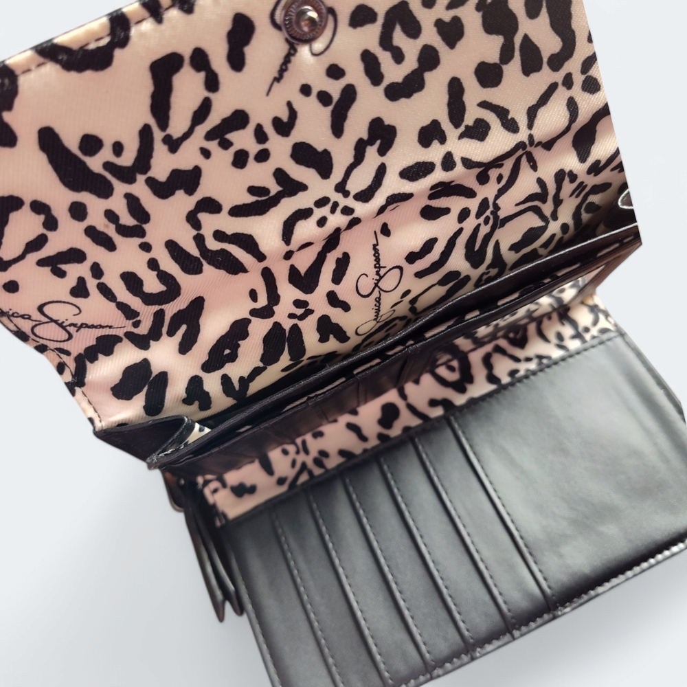 Jessica Simpson Black Wristlet Clutch - Picture 5 of 8